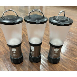 Pack of 3 Cascade Mountain Tech Compact Collapsible Led Lantern 500 Lumens